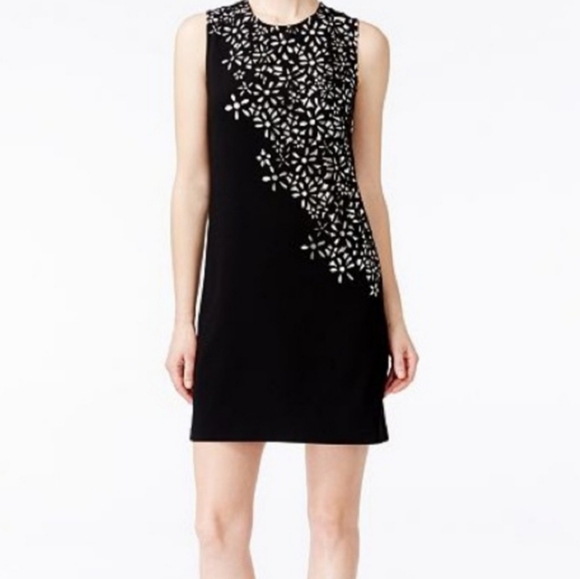 Calvin Klein Dresses & Skirts - Calvin Klein Floral Laser Cut-out Dress